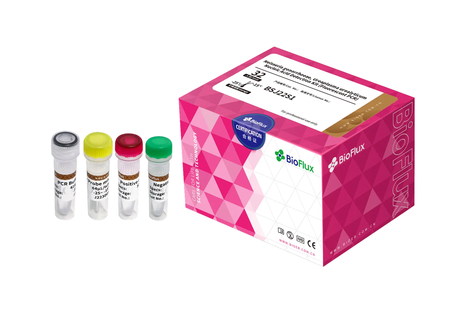 Neisseria gonorrhoeae, Ureaplasma urealyticum Nucleic Acid Detection Kit (Fluorescent PCR)